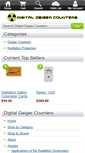 Mobile Screenshot of digitalgeigercounters.com